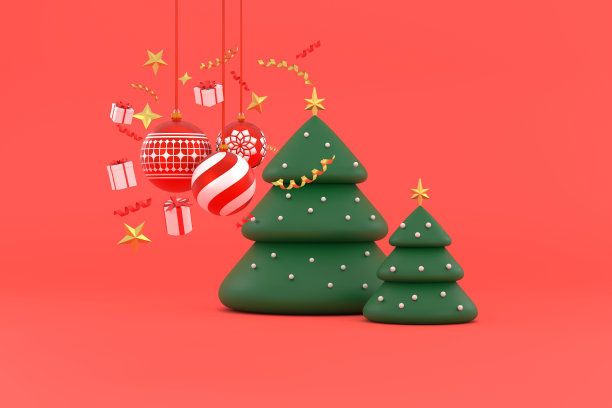 圣诞快乐和新年快乐的背景。成堆的礼品盒与米色的蝴蝶结，递装饰球小玩意。图片下载