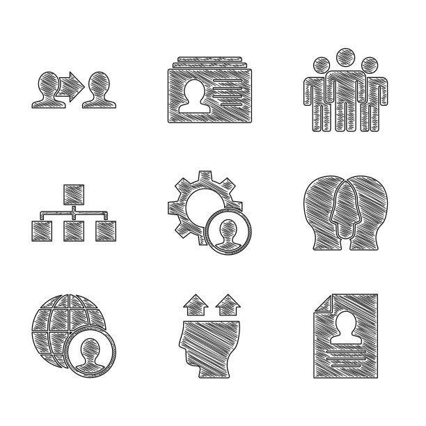 设置猎头用户的男子简历项目图片下载