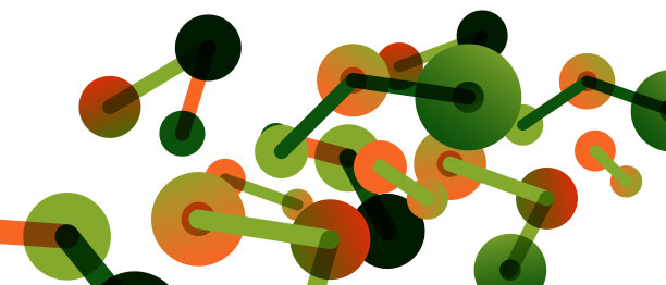 线点连接几何抽象图片下载