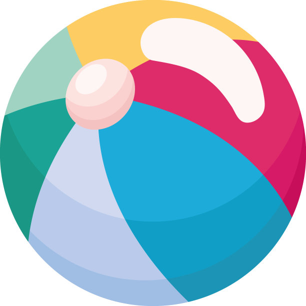 气球沙滩塑料玩具图片下载