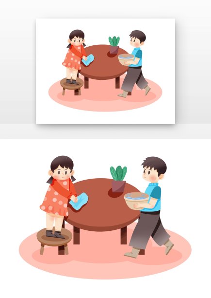 小年打扫人物图片下载