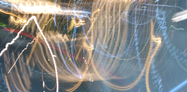 离焦夜抽象光背景图片下载