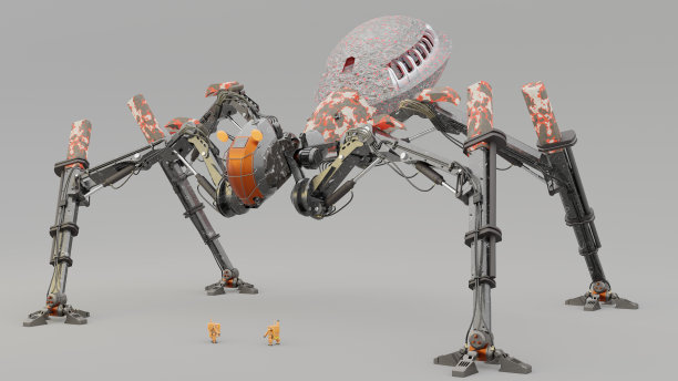大蜘蛛机器人图片下载