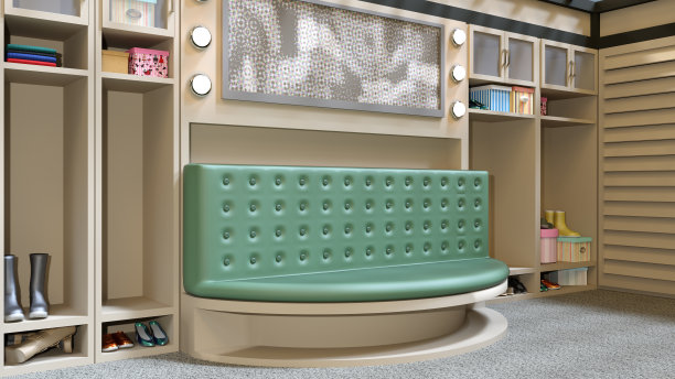 3D渲染家居衣柜图片下载