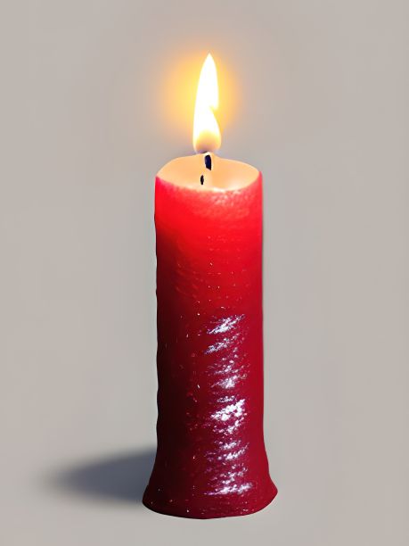 在黑暗中点燃蜡烛图片下载