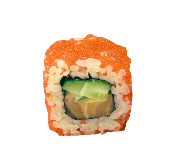 传统新鲜的日本寿司孤立在白色图片下载