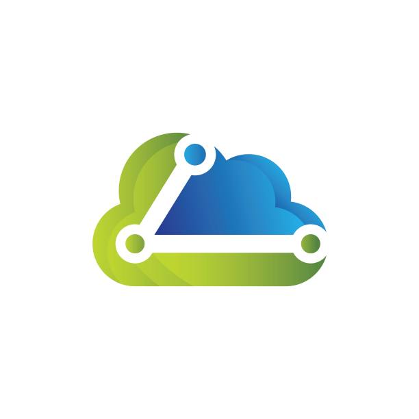 云标志矢量图标图片下载