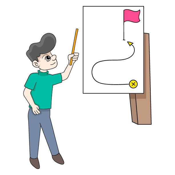 说明一个人为销售目标制定商业和财务策略图片下载