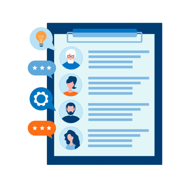 问卷，简历，职位空缺，员工搜索，人力资源管理图片下载