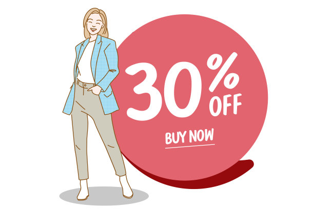 横幅宣布超级折扣与半价优惠。平面设计。图片下载