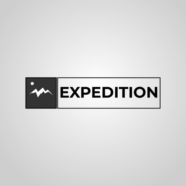 山地探险户外徽章标志图标设计图片下载