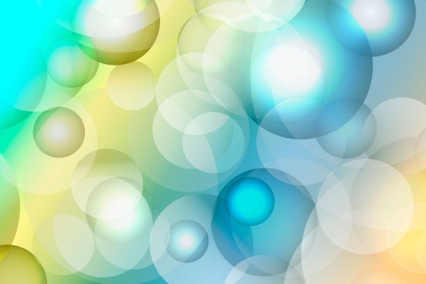 离焦的城市夜晚散焦抽象的背景。一种抽象的背景，以模糊的光形成明亮的圆圈为特征。这些斑点出现在紫色、粉色、黄色和蓝色的背景之前。图片下载