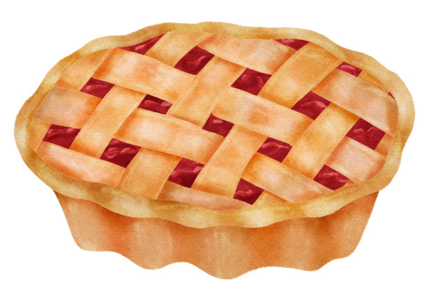 烘焙面包房可爱的水彩画人物图片下载