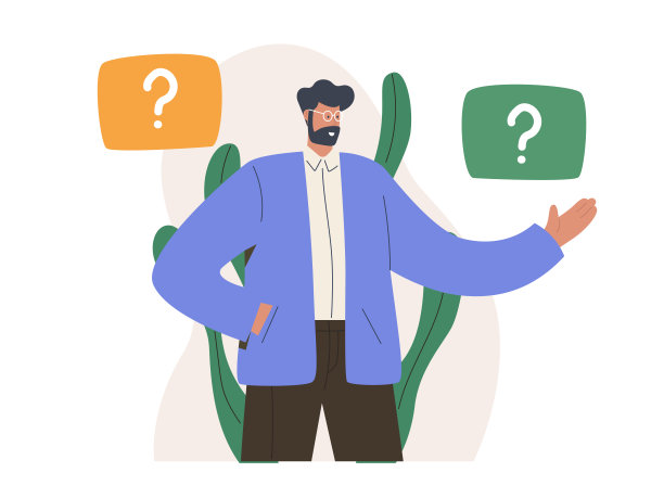 人在决策中怀疑，做出正确的选择图片下载