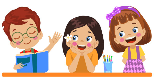 可爱的小孩在看书图片下载