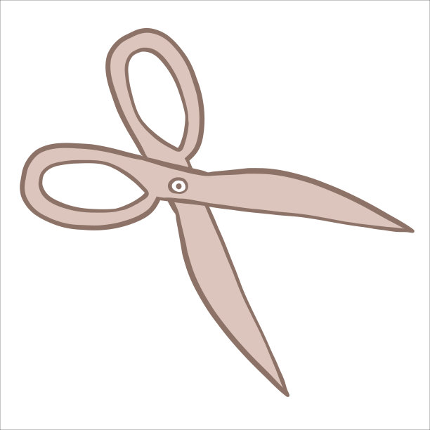 剪刀缝纫元素。以缝纫为主题的矢量插图。图片下载