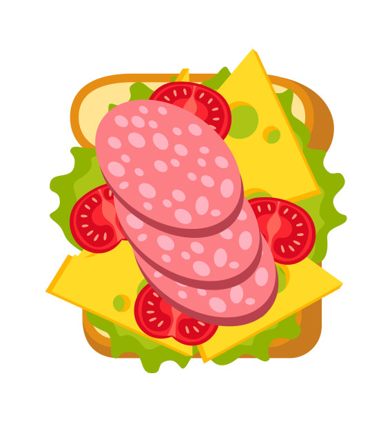 食物图标。矢量图图片下载