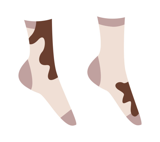 脏袜子衣服。矢量图图片下载