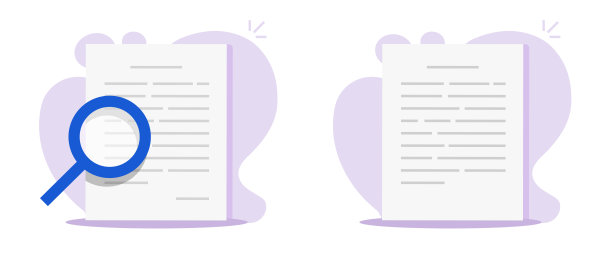 文件调查图标矢量审查图文并举，文件法律检查，合规政策研究检查，证据证明查找，优质来源信息专家形象图片下载