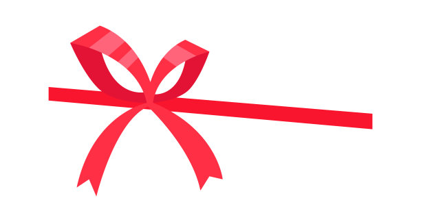 丝带蝴蝶结图标。矢量图图片下载