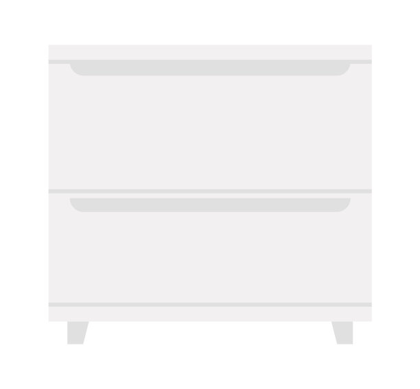 梳妆台家具浴室内部图标。矢量图图片下载