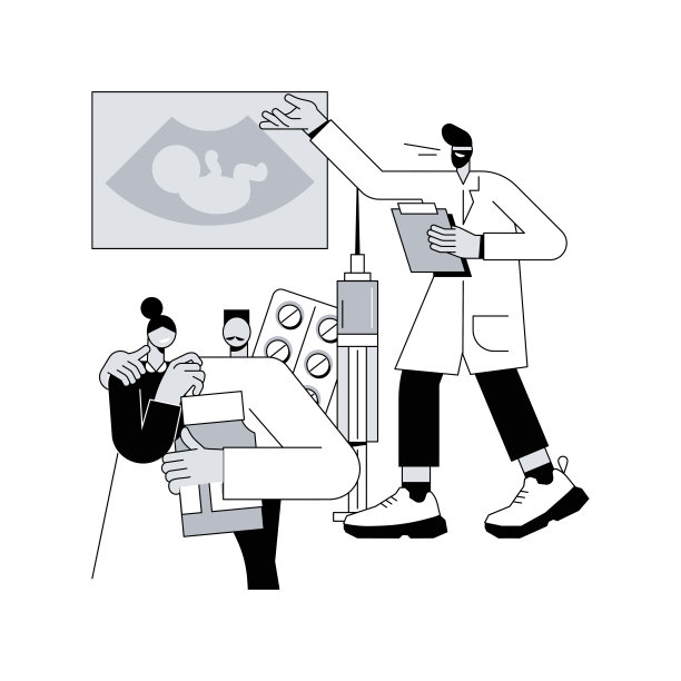 不孕症治疗抽象概念矢量插图。图片下载