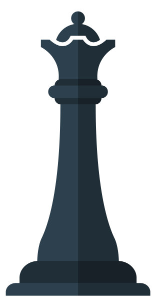 黑棋皇后。游戏人物图标。爱好的象征图片下载