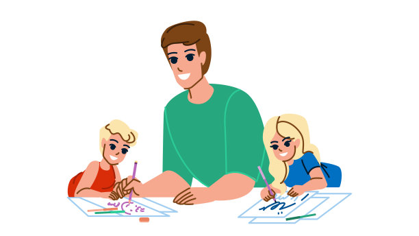 家庭绘图矢量图片下载