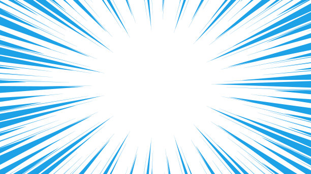 彩色集中线条插图材料图片下载