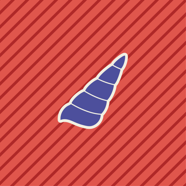 可爱的航海图标-海贝图片下载