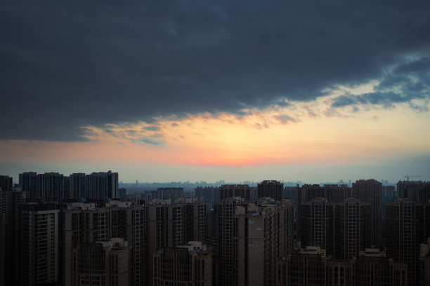 成都的黄昏图片下载