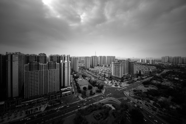 黑白成都图片下载