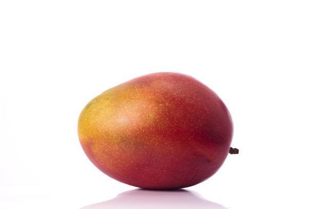 白底芒果。图片下载