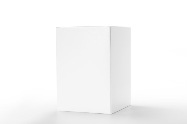 白色背景上的白框与剪切路径图片下载