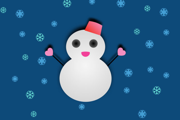 雪人图片下载