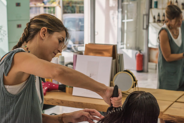 美容院。理发师图片下载