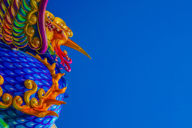 横滨唐人街的新年装饰很棒图片下载