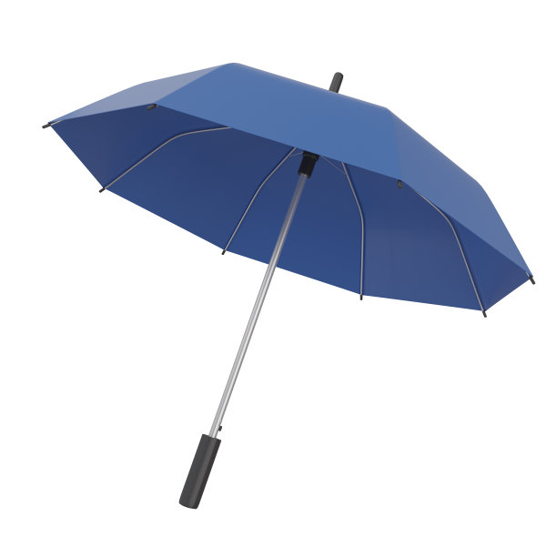 3d渲染蓝色雨伞图片下载