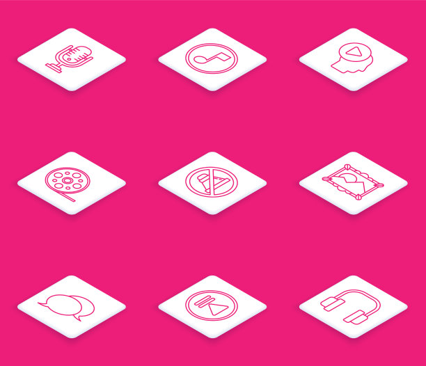 设线话筒音乐音符音头人图片下载