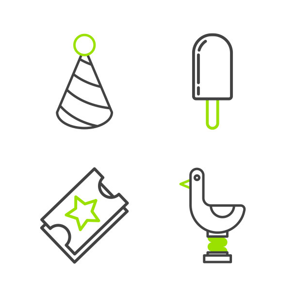 排队骑小孩鸭子票冰淇淋和图片下载