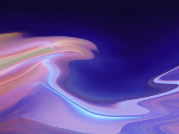 粉色和蓝色烟雾装饰背景，抽象渐变波浪背景图片下载