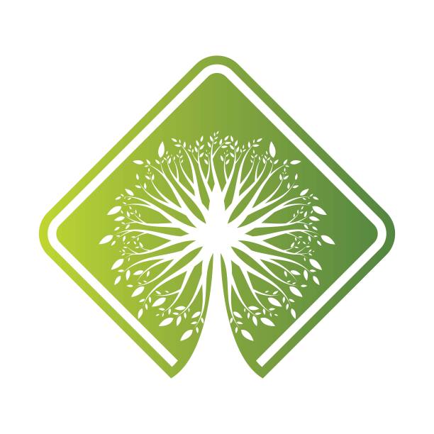 树叶矢量标志设计图片下载