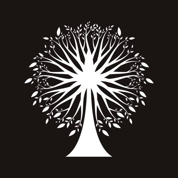 树叶矢量标志设计图片下载