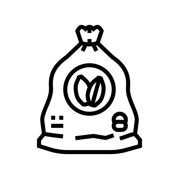 麦芽啤酒生产线图标矢量插图图片下载