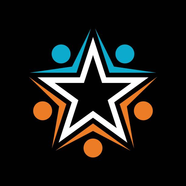 星形标志矢量图标图片下载