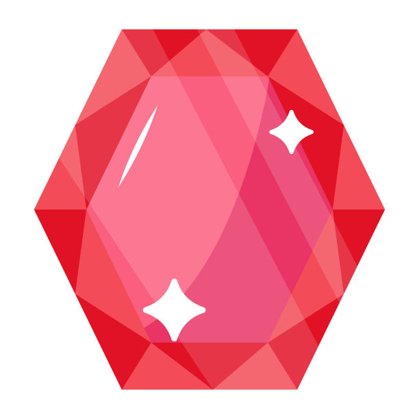 一个宝石平面设计的图标图片下载
