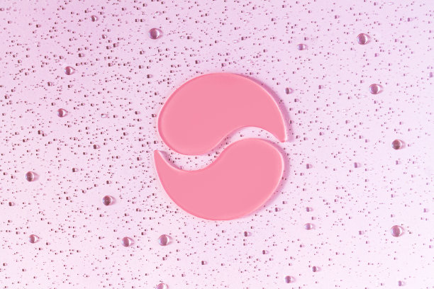 水凝胶胶原蛋白眼药水提升眼罩图片下载