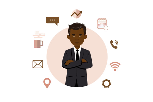 商务男士和金融图片下载