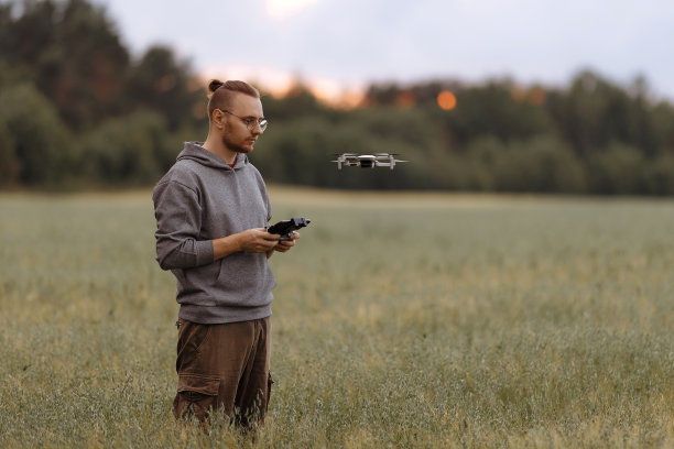 有人用遥控器控制无人机图片下载