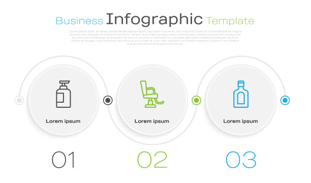 洗发线瓶，理发店椅子和图片下载